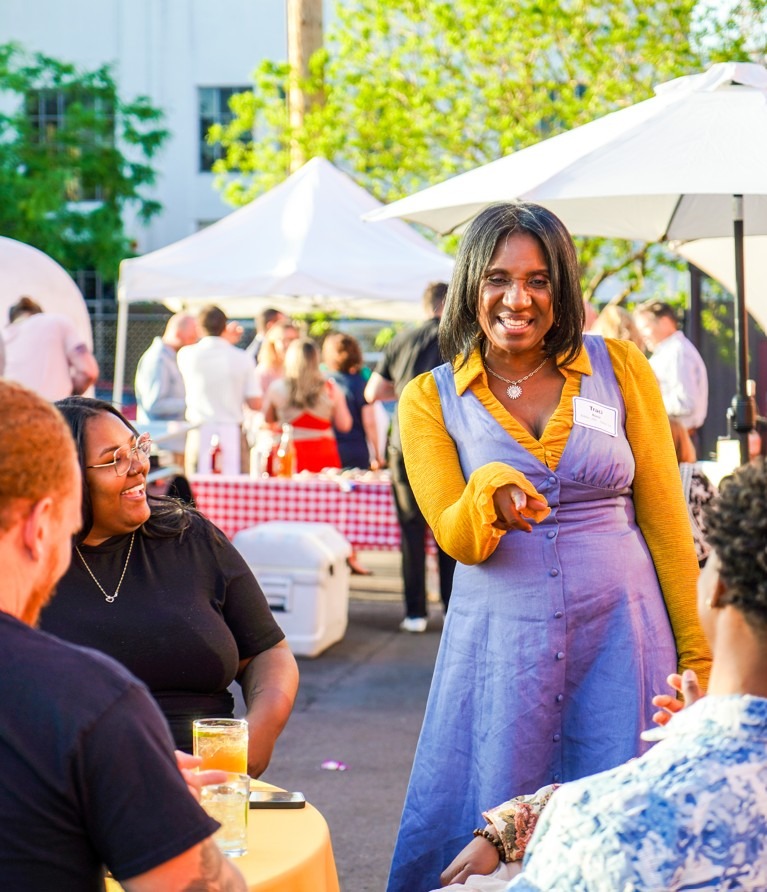 A Person point during Friend Raiser 2025